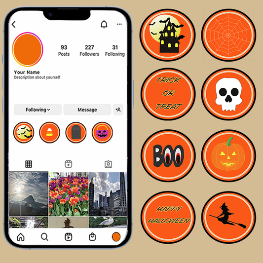 Halloween Instagram Highlight Covers