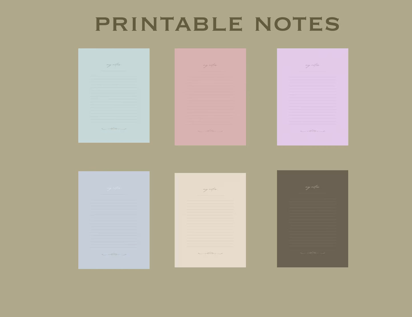 Color Notes